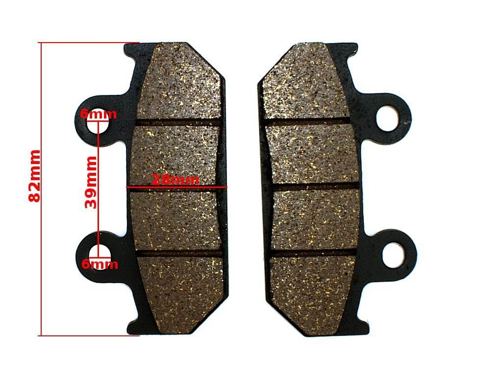Klocki Hamulcowe Honda Cbr250F Cbr500F Fm