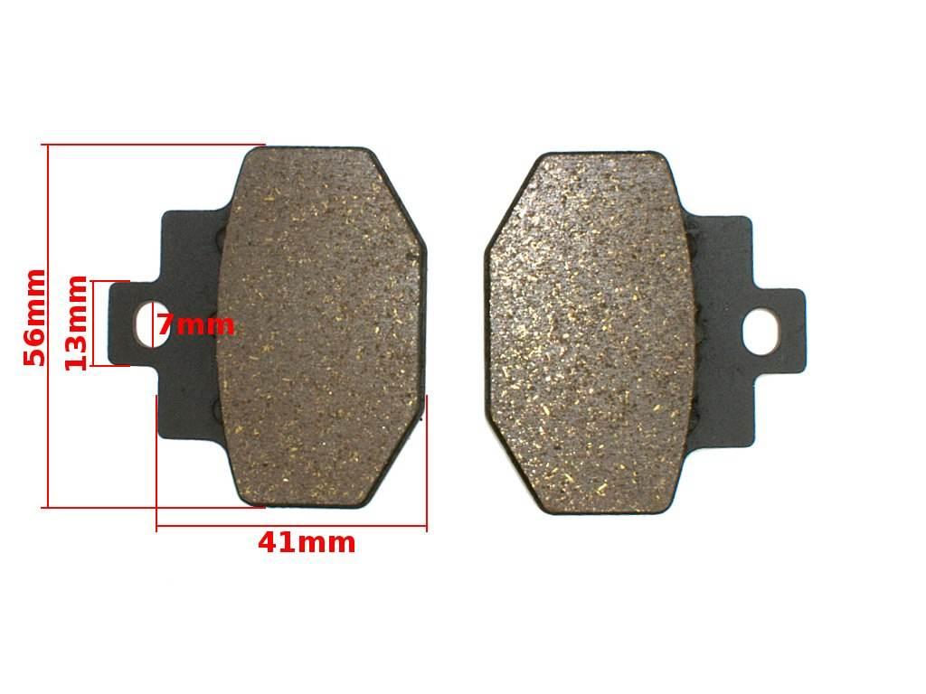 Klocki Hamulcowe Piaggio Vespa Gtx125/180 12" Fm
