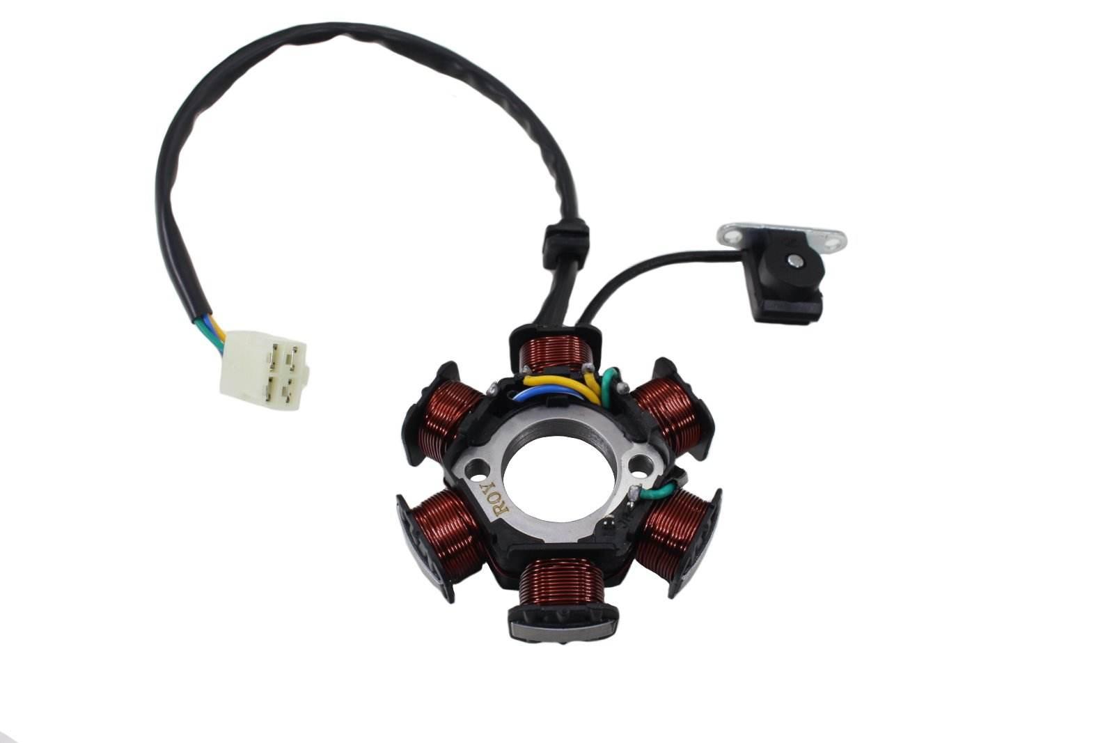 Aparat Zapłonowy Stator Gy6-50 Kymco Agility Prąd Stały Jt