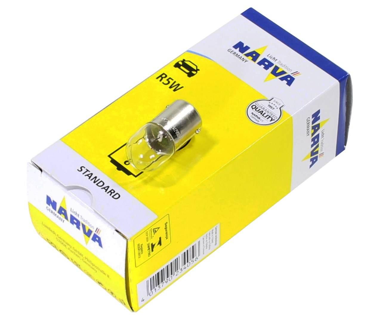 Żarówka 12V 5W Ba15S Narva