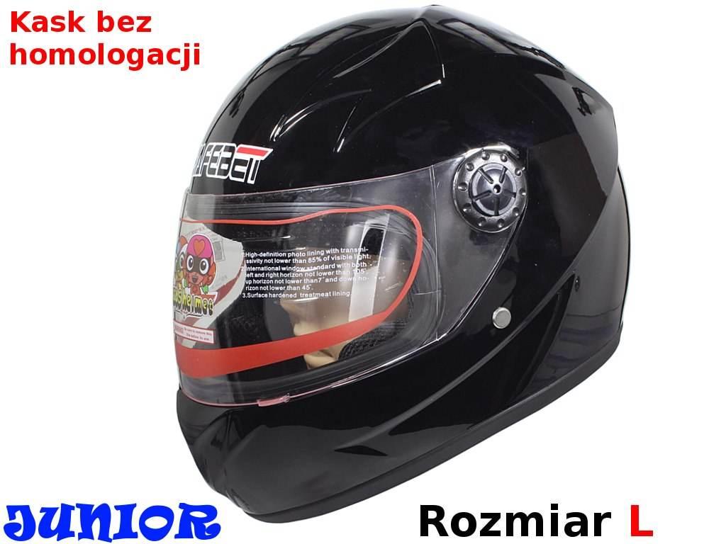 Kask Safebet Hf-909 Black Mały L (Brak Ece)