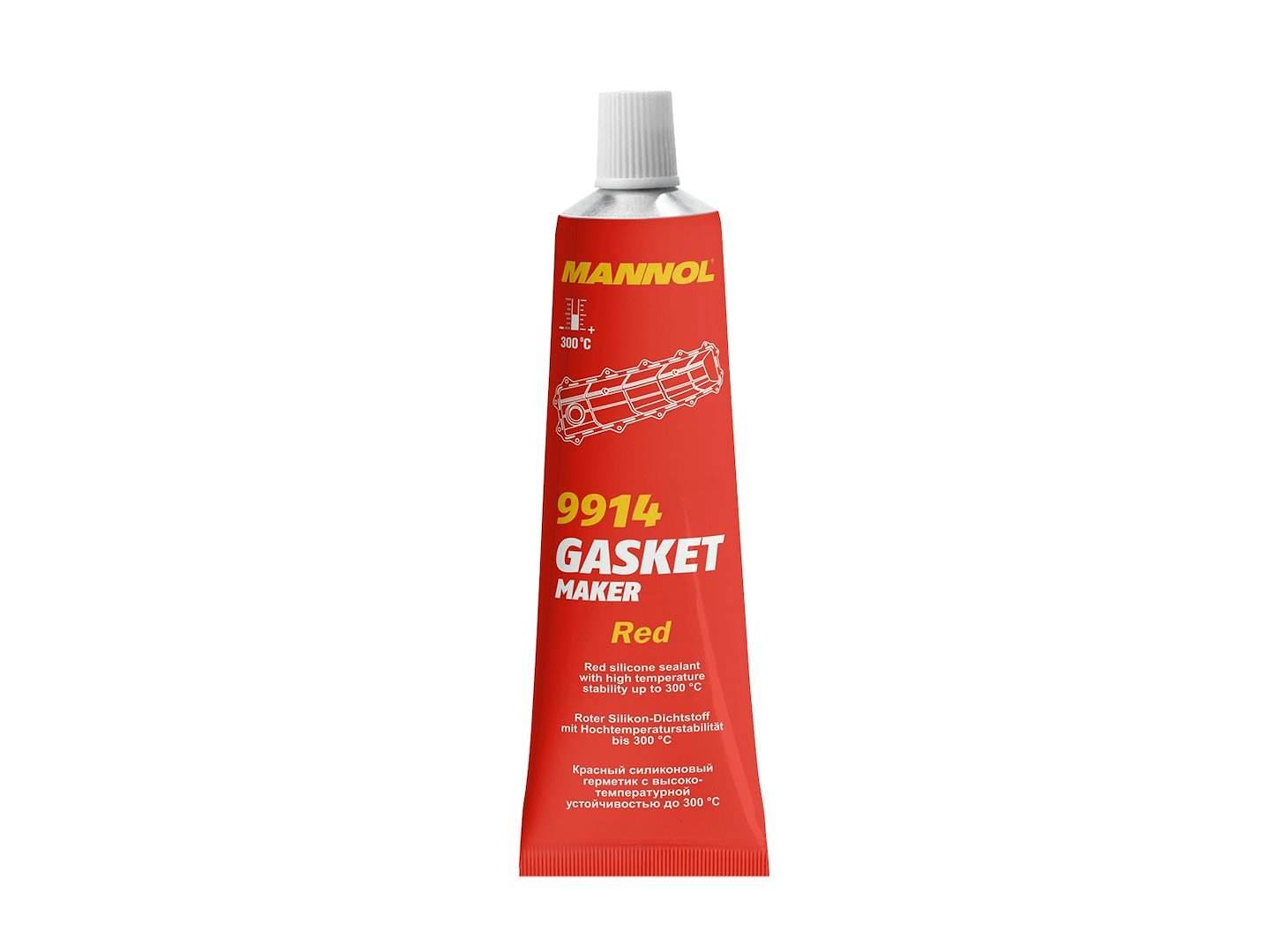 Silikon Wysokotemperaturowy Czerwony Mannol 85G 9914