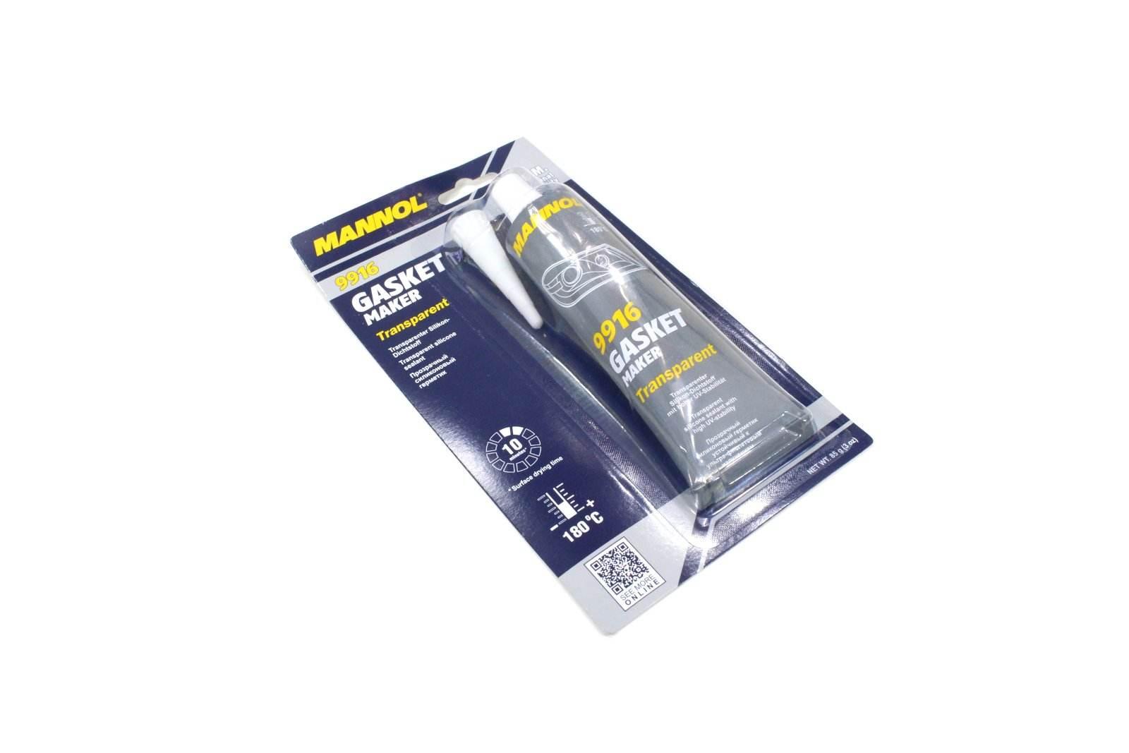 Silikon Wysokotemperaturowy Przeźroczysty Mannol 85G 9916