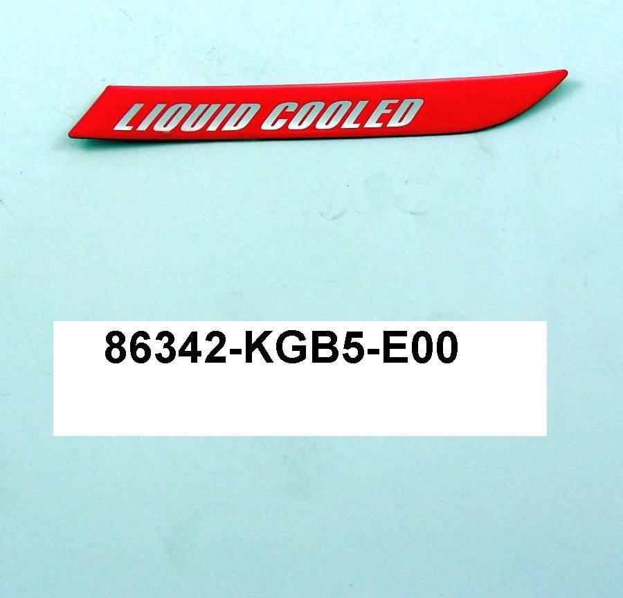 Naklejka prawa (liquid cooled) s9 86342-kgb5-e00