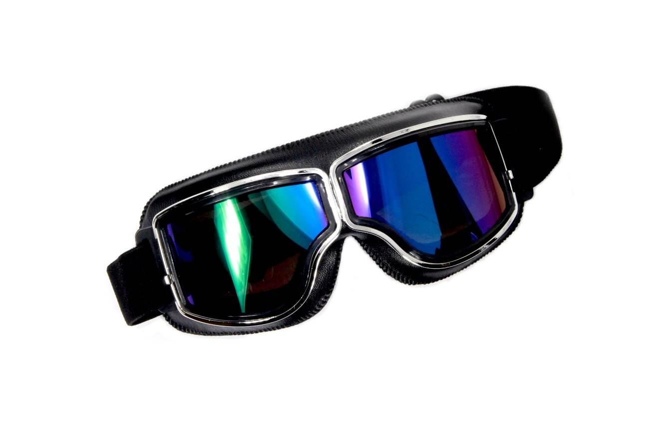 Gogle Retro R-01 Lustrzana Szyba Wb