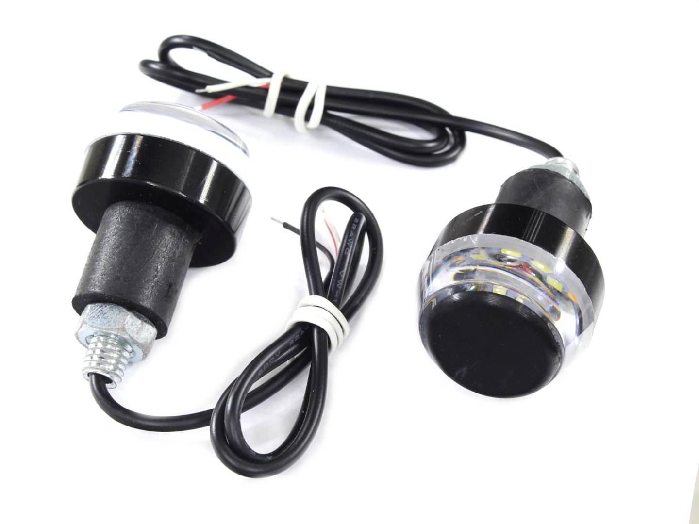 Lampa Led Końcówka Kierownicy Biały