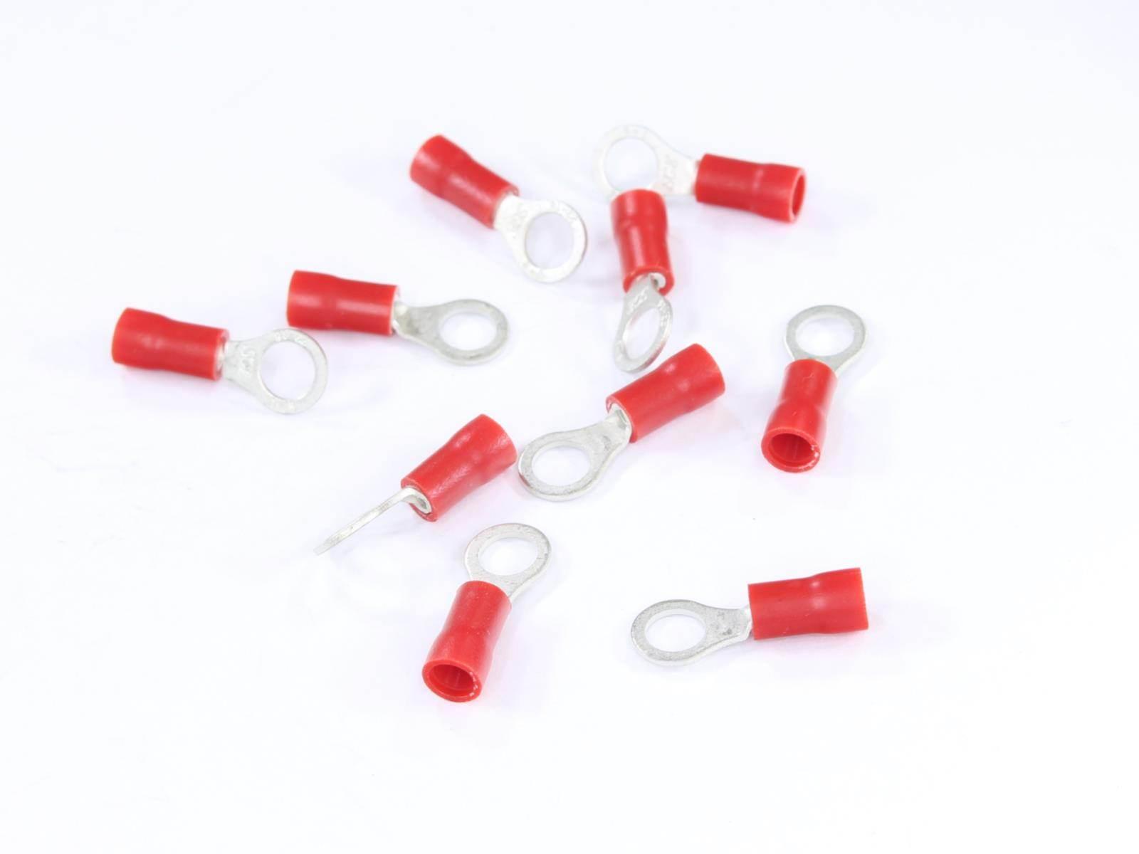 Końcówka Oczkowa M5 Izolowana 5,3Mm 0,5-1,5Mm Kpl. 10Szt.