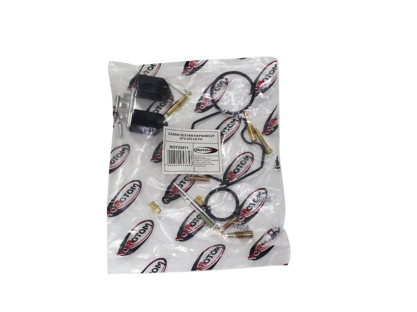 Gaźnik Zestaw Naprawczy Atv 250 Cg Fu