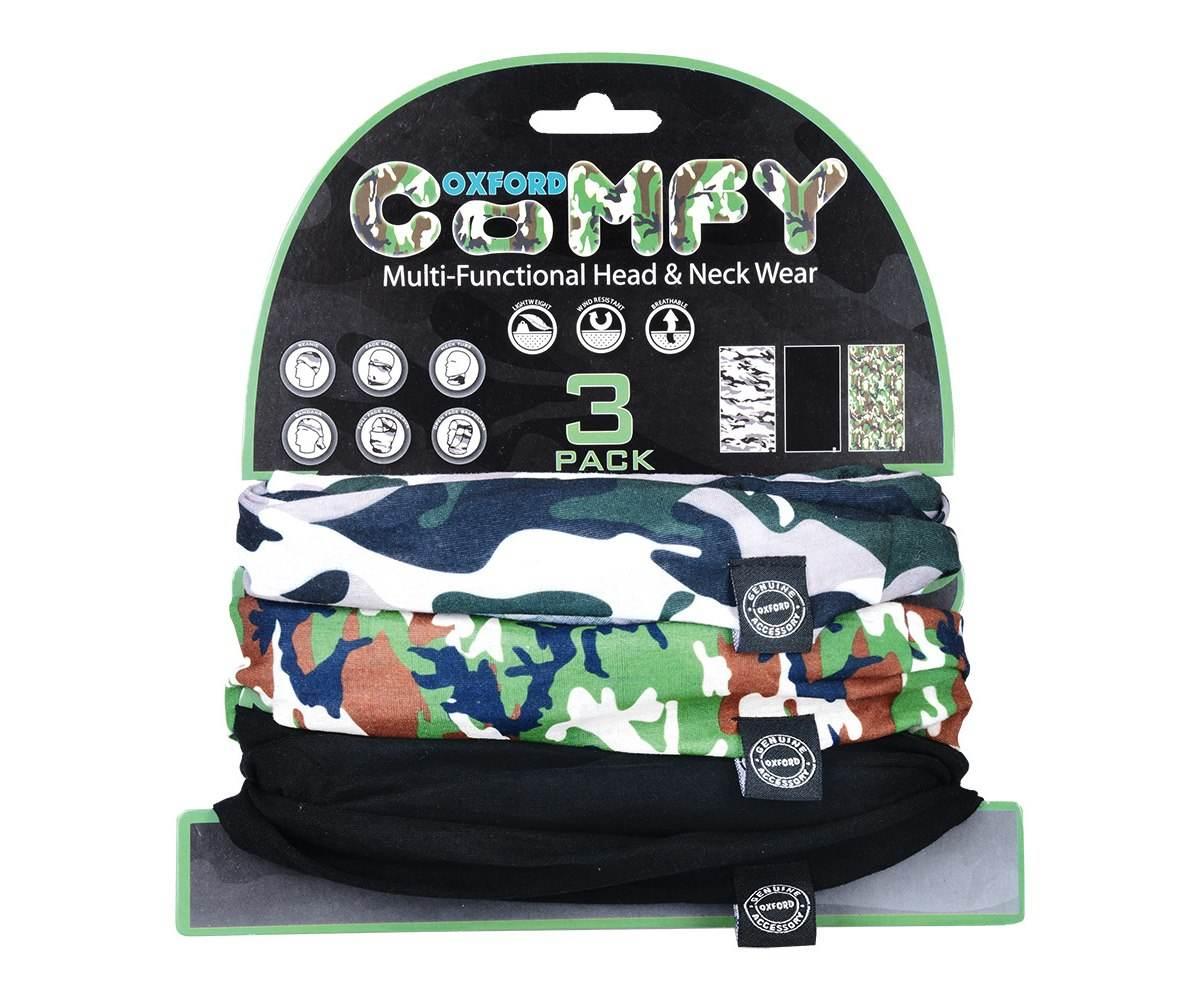 Kołnierz Ocieplający Oxford Comfy Camo Rozmiar Os 3-Pack