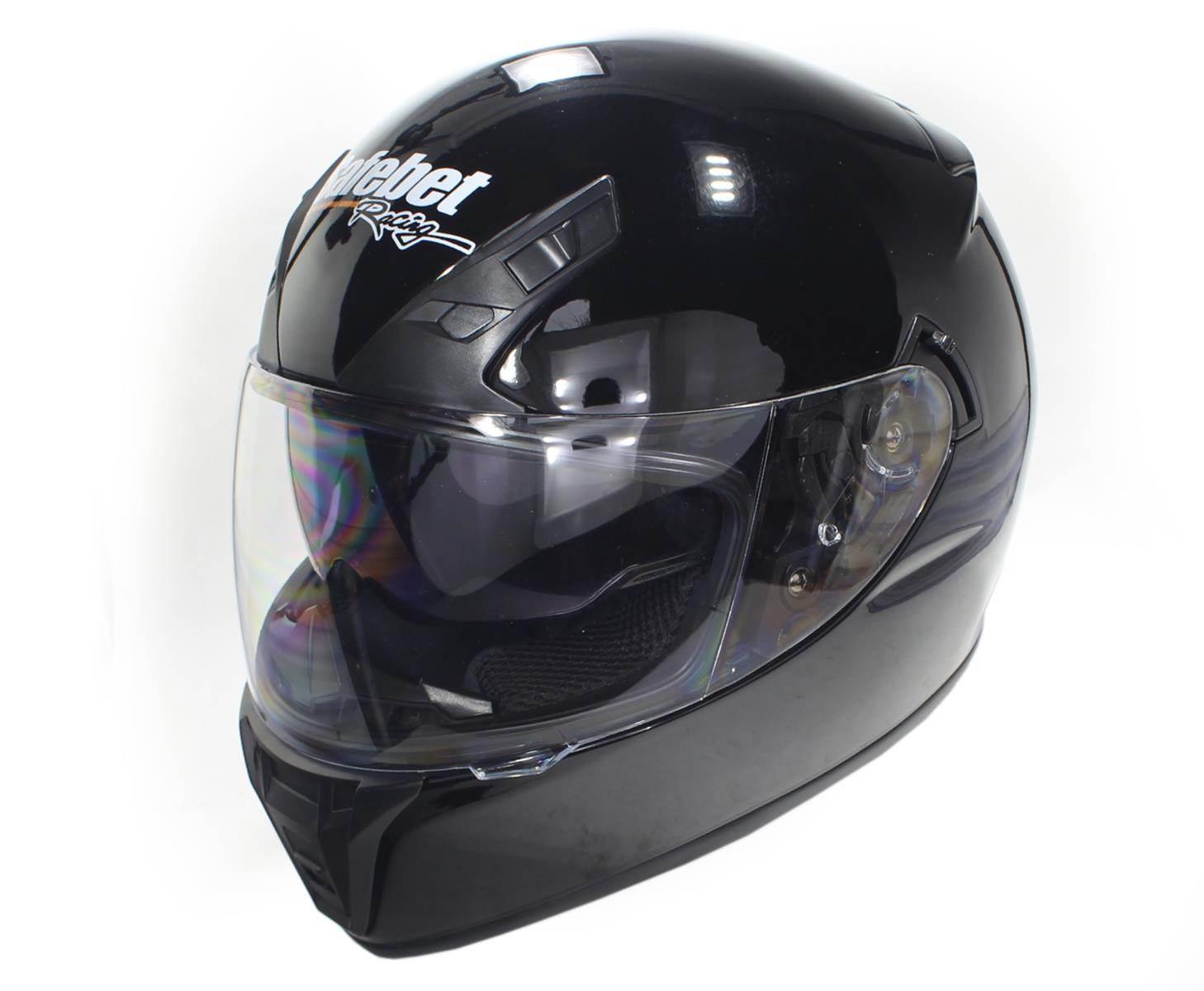 Kask Safebet Hf-125A Black S (Brak Ece) Fmvss 218
