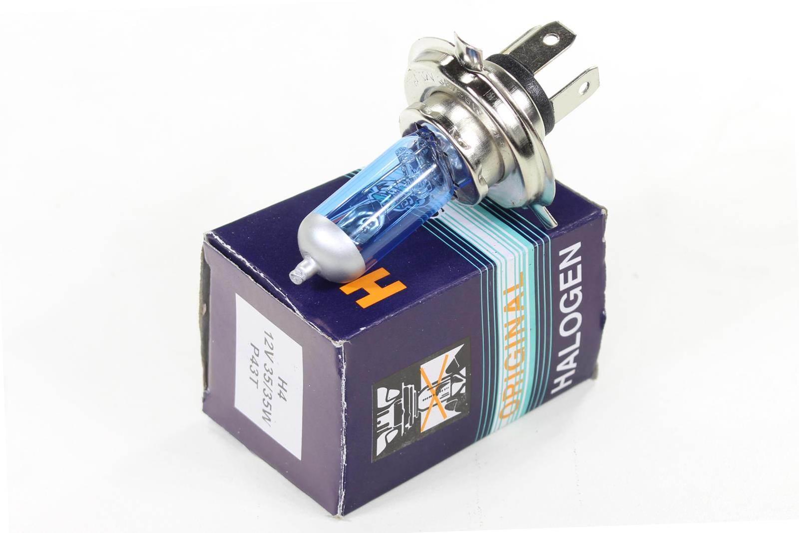 Żarówka 12V 35/35W H4 Blue Xenon (Brak Ece)