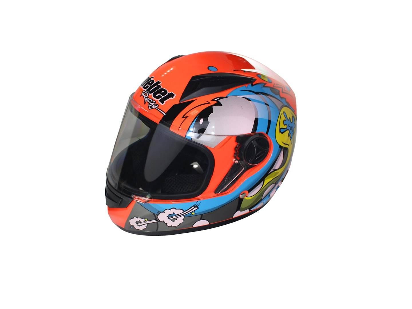Kask Safebet Hf-111K Neon Orange Q280 Xl (Brak Ece)
