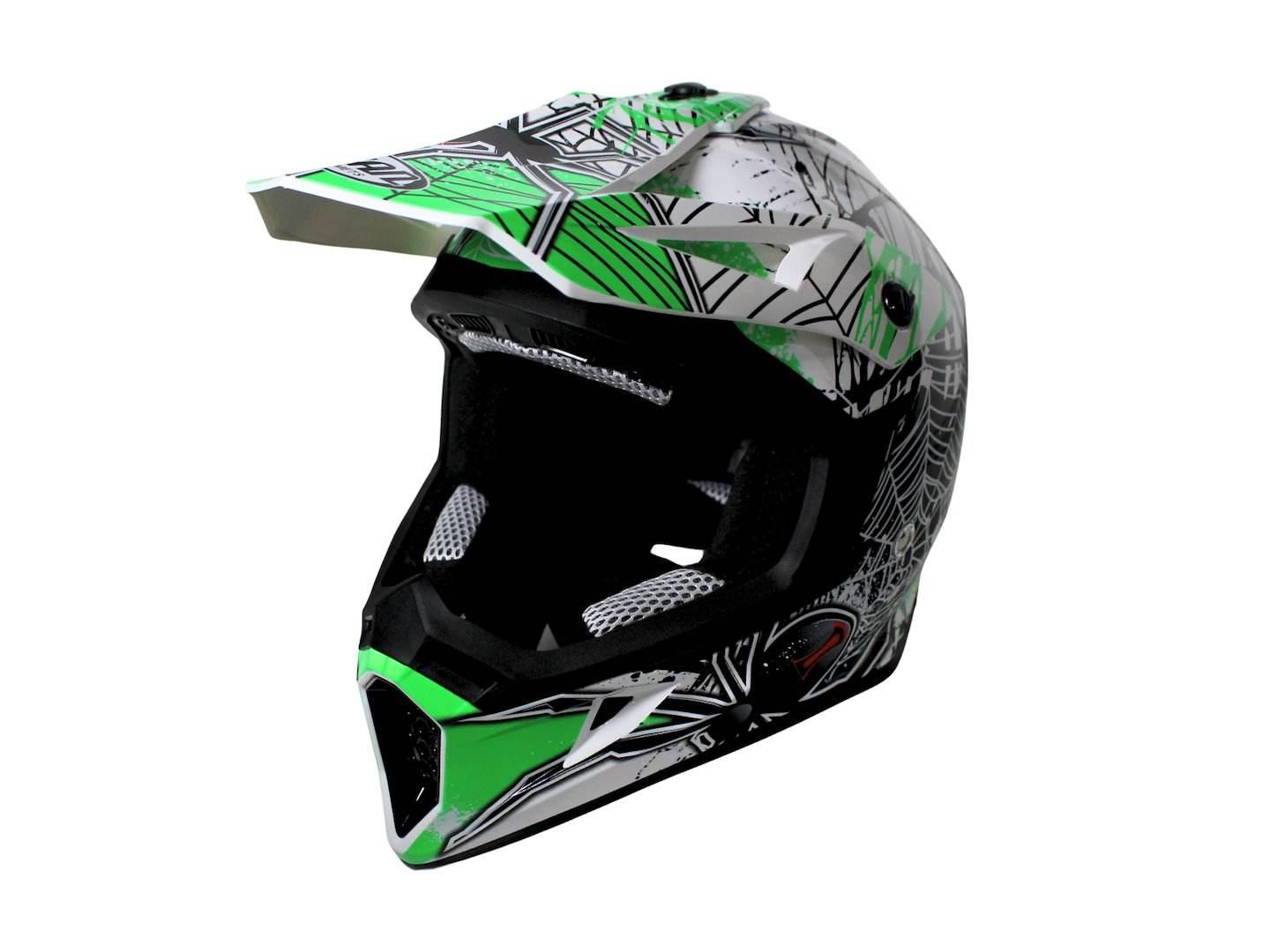 Kask Vcan H325 White Black Widow Green M