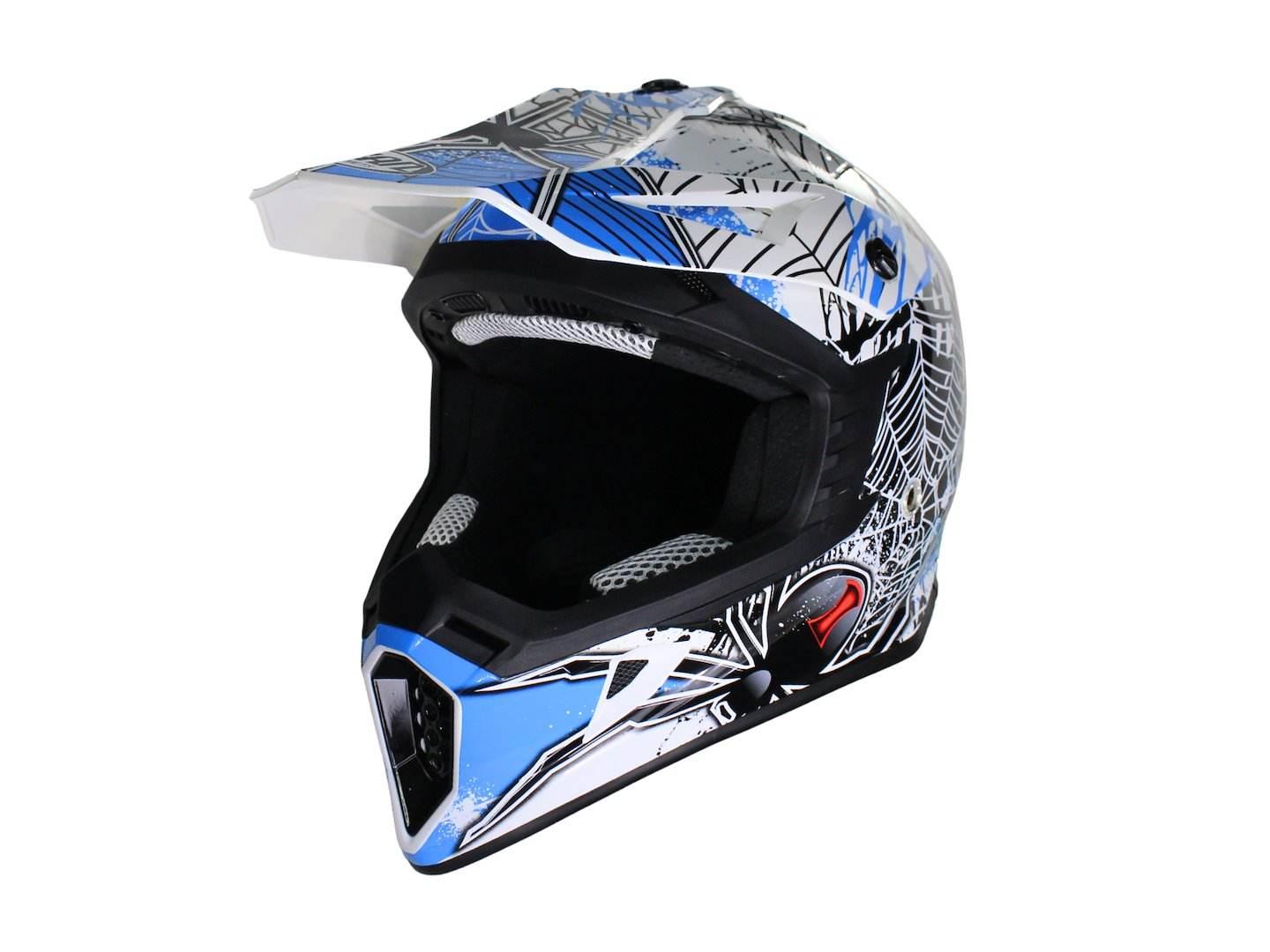 Kask Vcan H325 White Black Widow Blue M