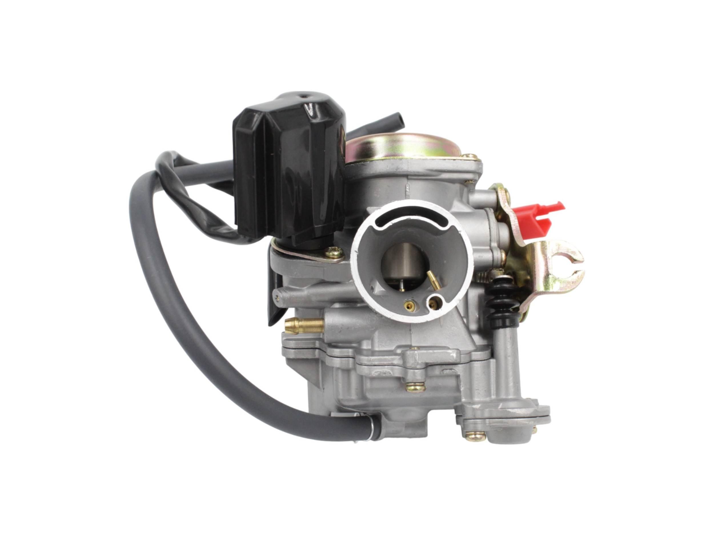 Gaźnik power force gy6 4t 80 ccm metalowa pokrywka PF 12 164 0037