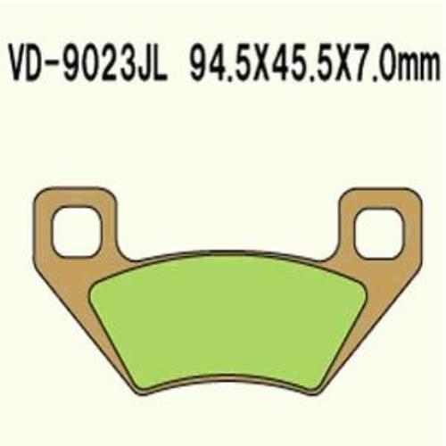 Klocki hamulcowe vesrah sintered metal vd-9023jl