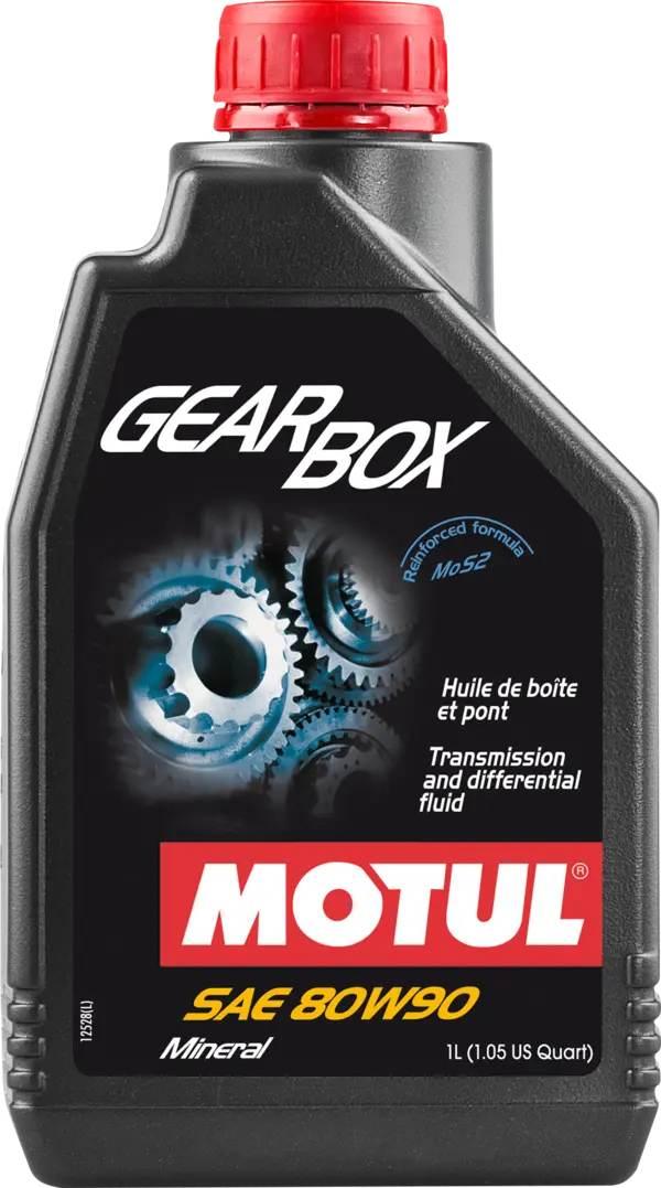 Olej przekładniowy motul gearbox 80w90 mineralny z mos2 1l OLM0040