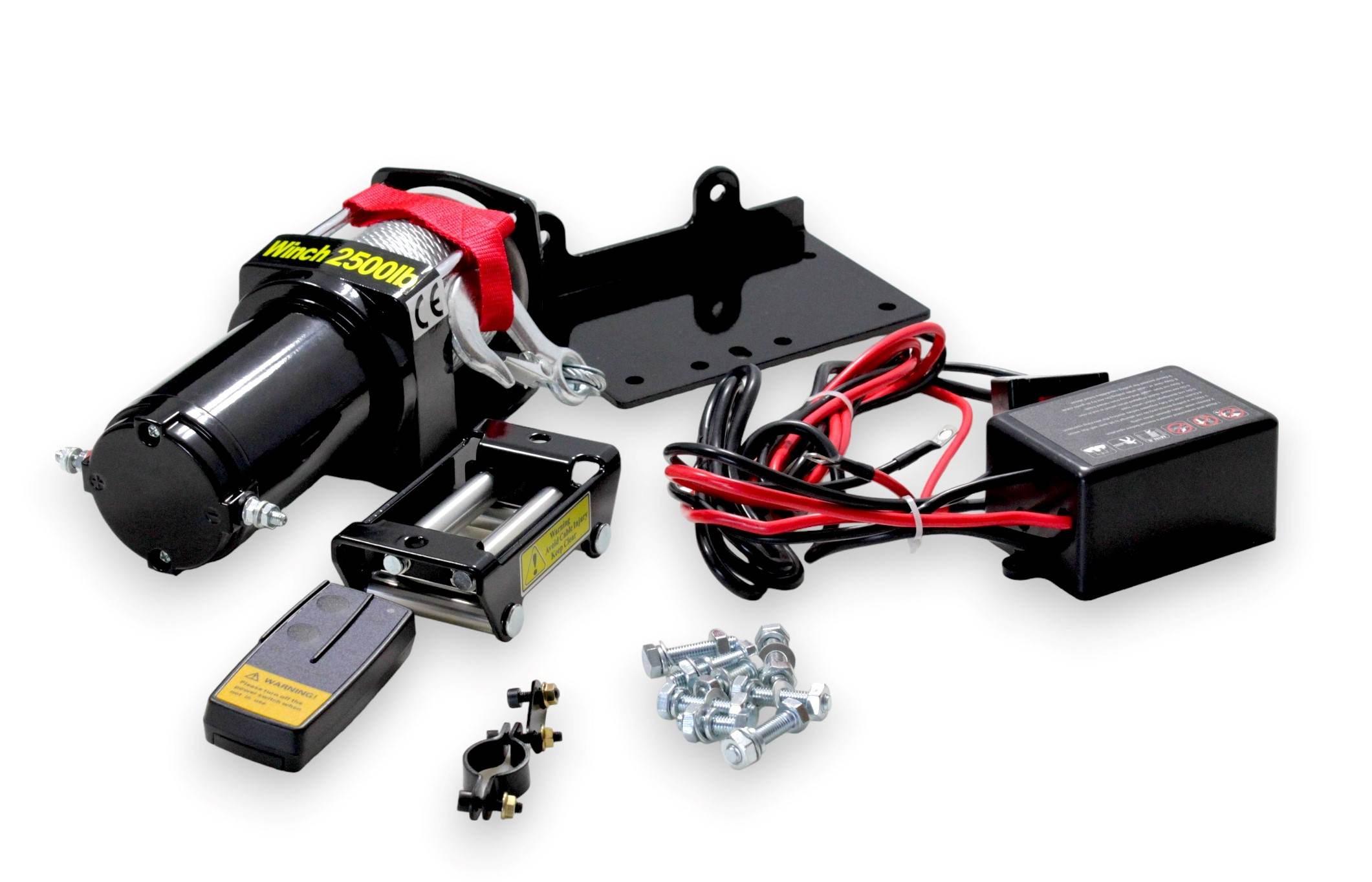 Wyciągarka power force atv quad uciąg 2500lbs / 1135kg p2500-1d
