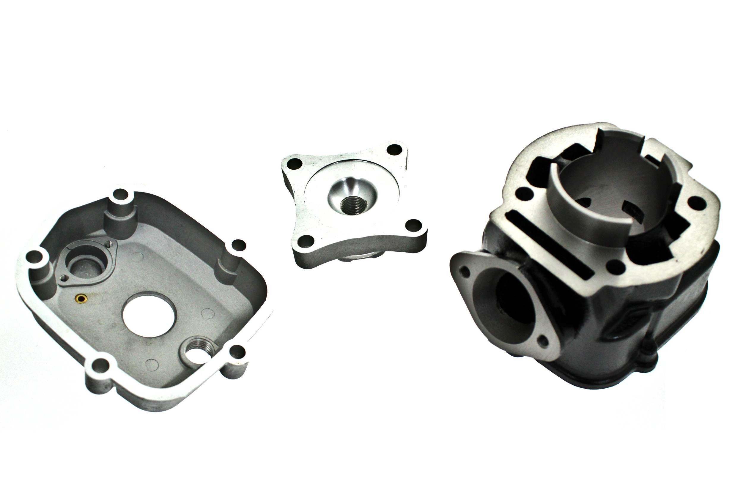 Cylinder żeliwny power force z głowicą derbi senda aprilia rs 47mm 2t