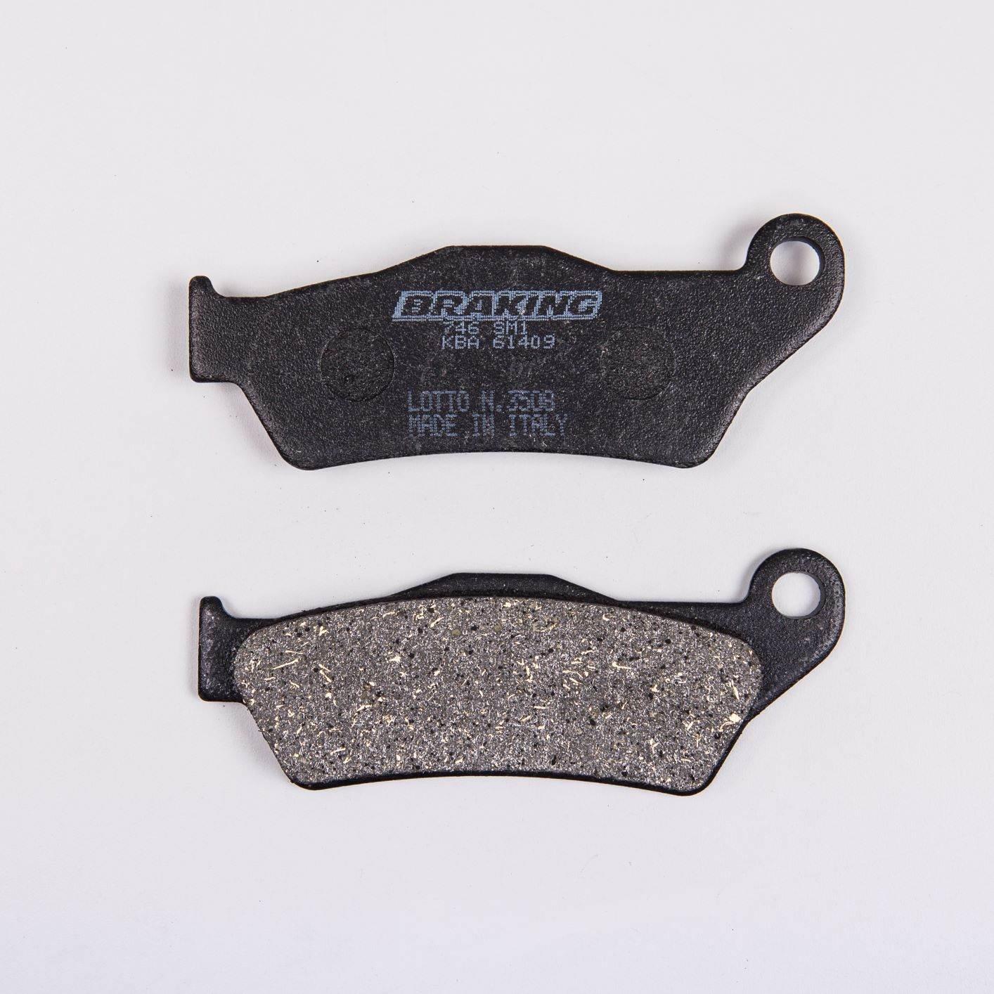 Klocki hamulcowe braking semi metallic 746sm1