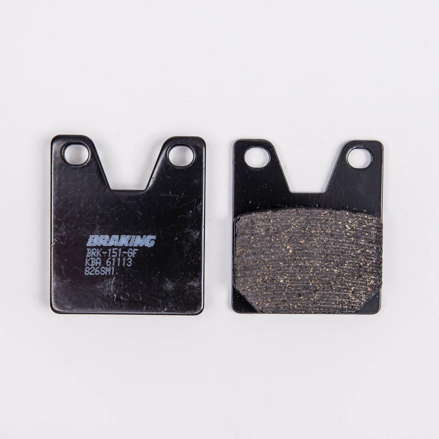 Klocki hamulcowe braking semi metallic 826sm1