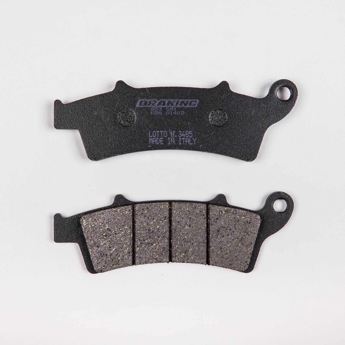 Klocki hamulcowe braking semi metallic 853sm1 (fa324)