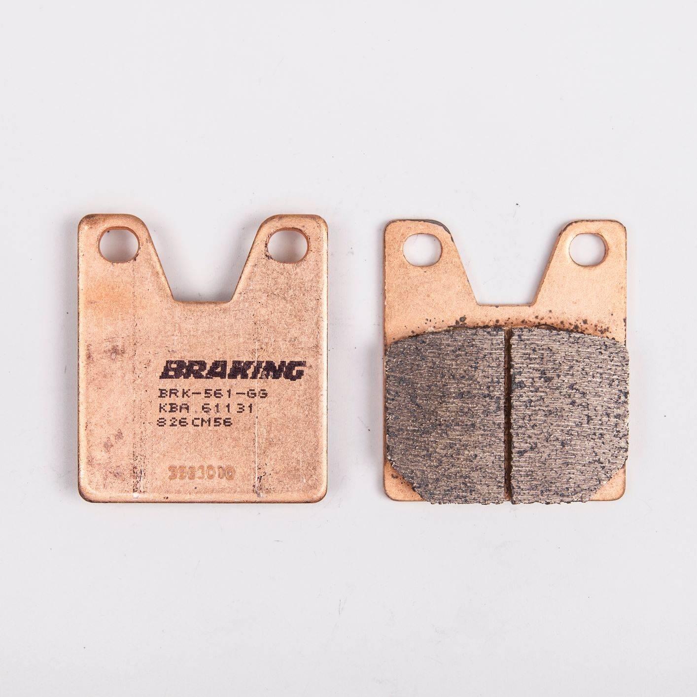 Klocki hamulcowe braking sintered 826cm56 tylne