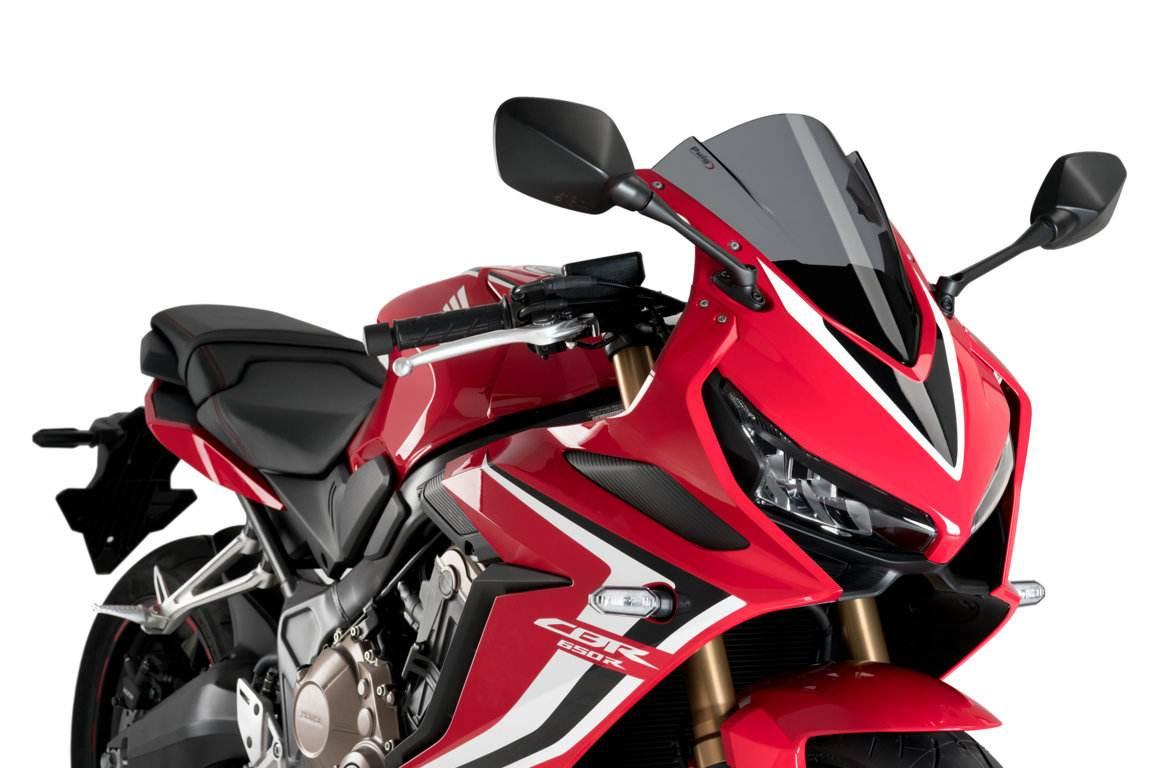 Szyba z-racing puig do honda cbr650r 19-23 mocno przyciemniona 3568F