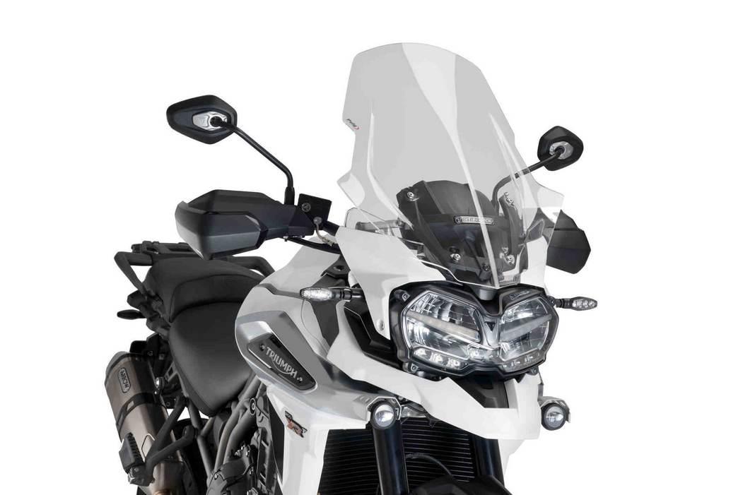 Szyba turystyczna puig do triumph tiger explorer 1200 18-21 przezroczysta