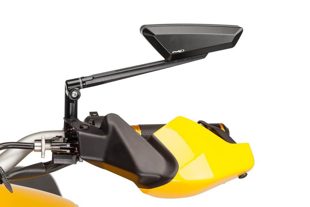 Lusterko puig hi-tech hypernaked (lewe) czarne 9883N