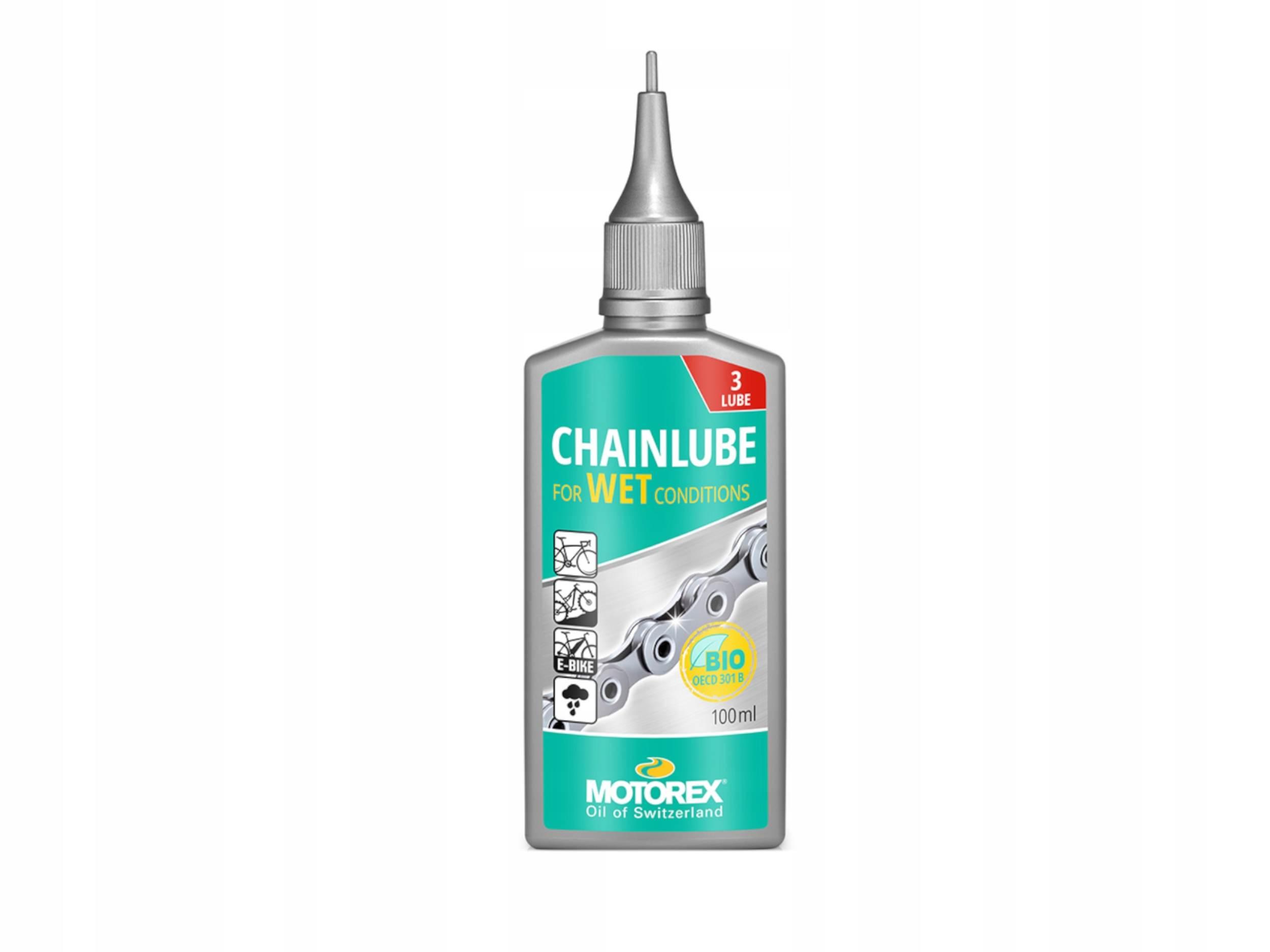 Olej do łańcucha motorex chainlube for wet conditions 100 ml 310218