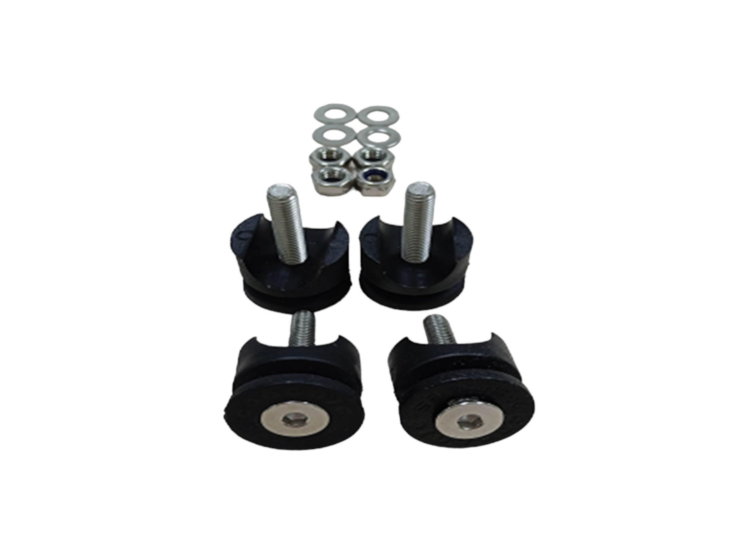 Zaczepy boczne ze śrubami kufra bocznego aluminiowego coocase PART-CC16