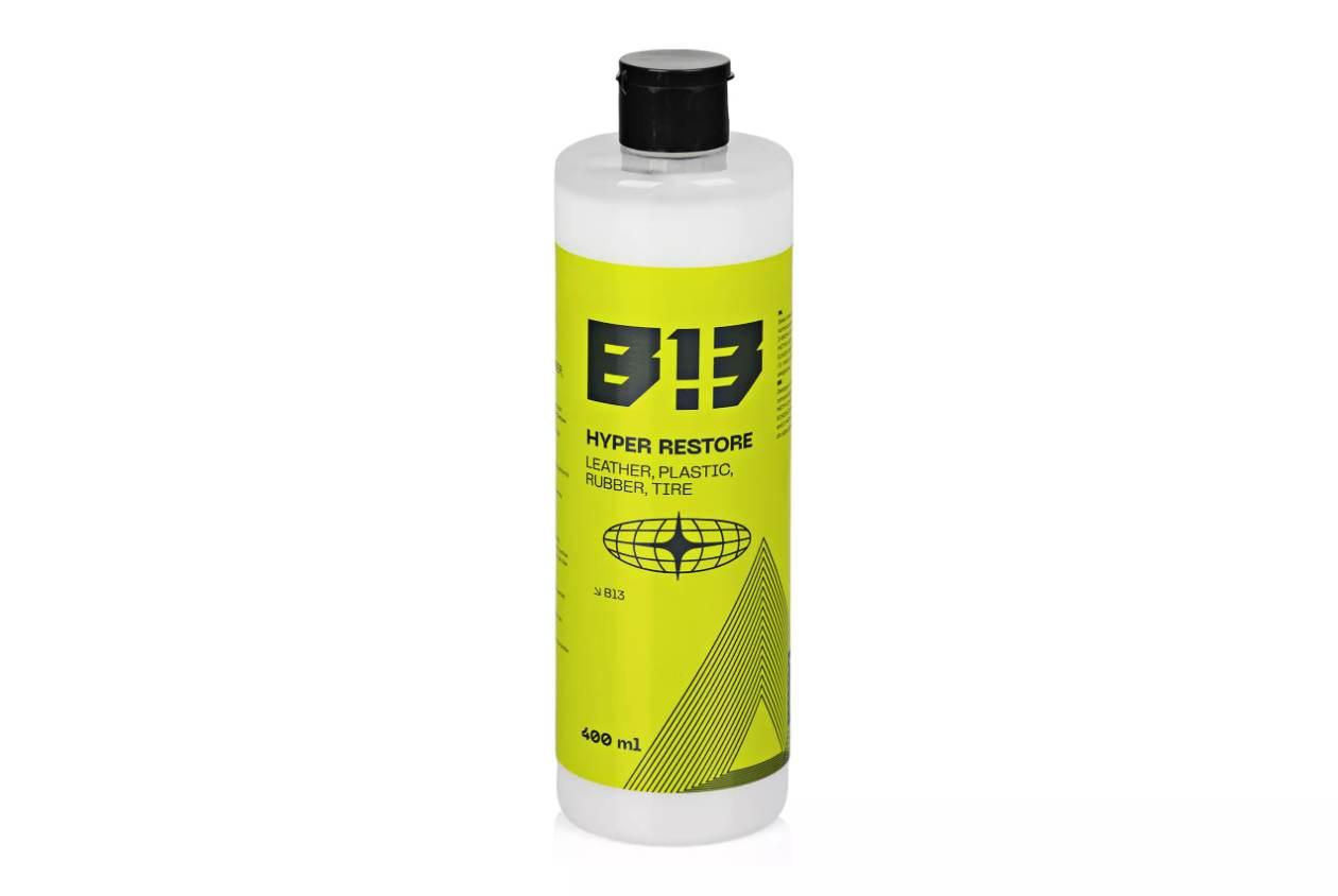 Dressing do nabłyszczania plastików i opon b13 hyper restore 400 ml