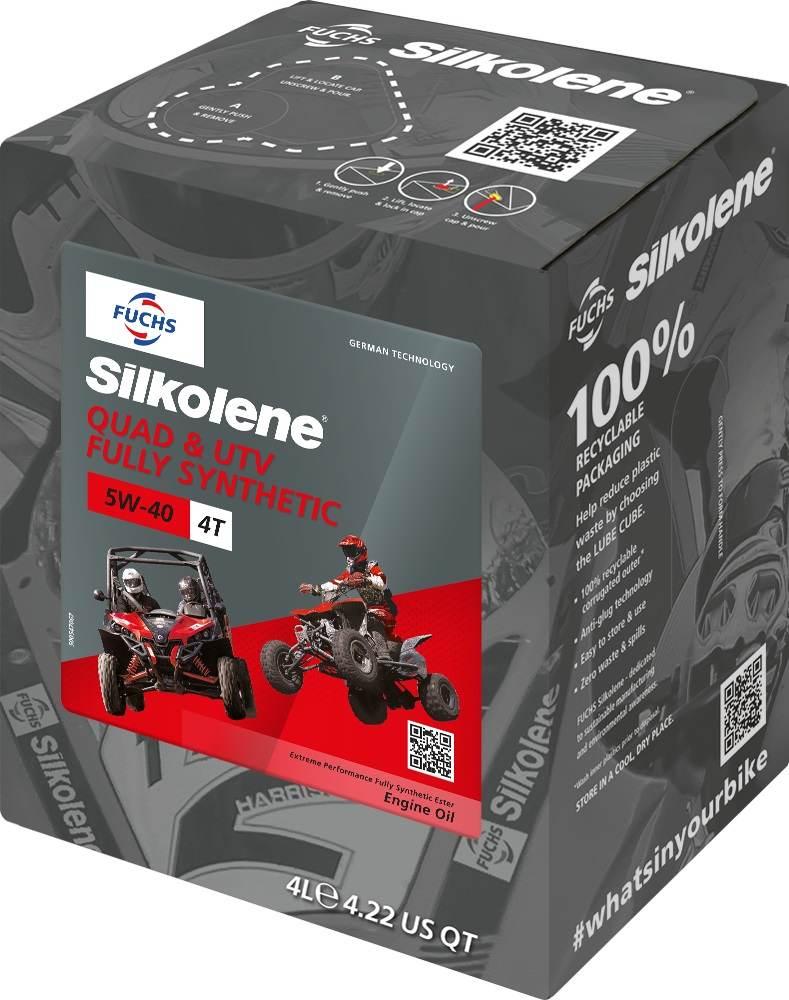 Olej silnikowy fuchs silkolene quad & utv 4t 5w40 4l 602013781