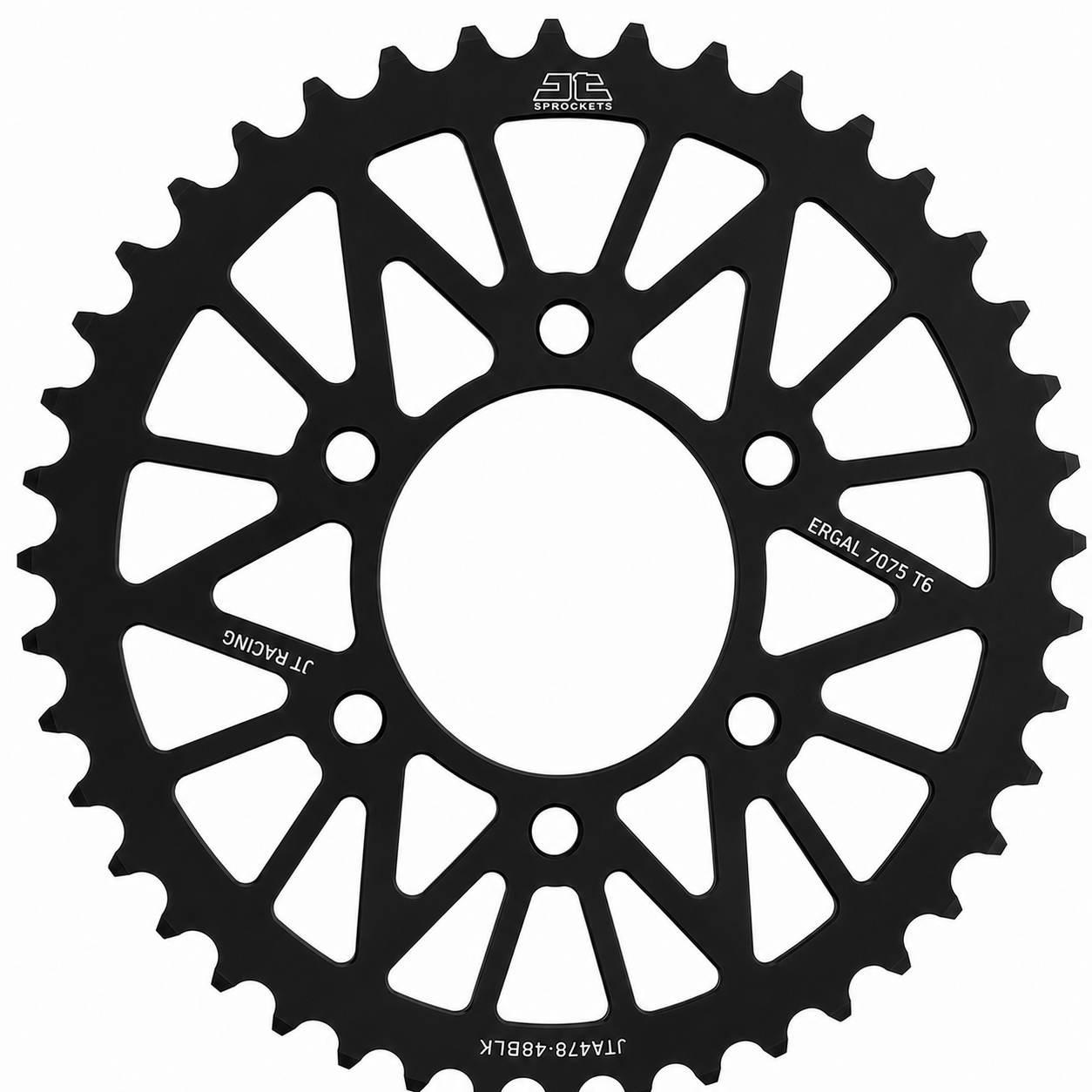 Zębatka tylna aluminiowa jta478.48blk