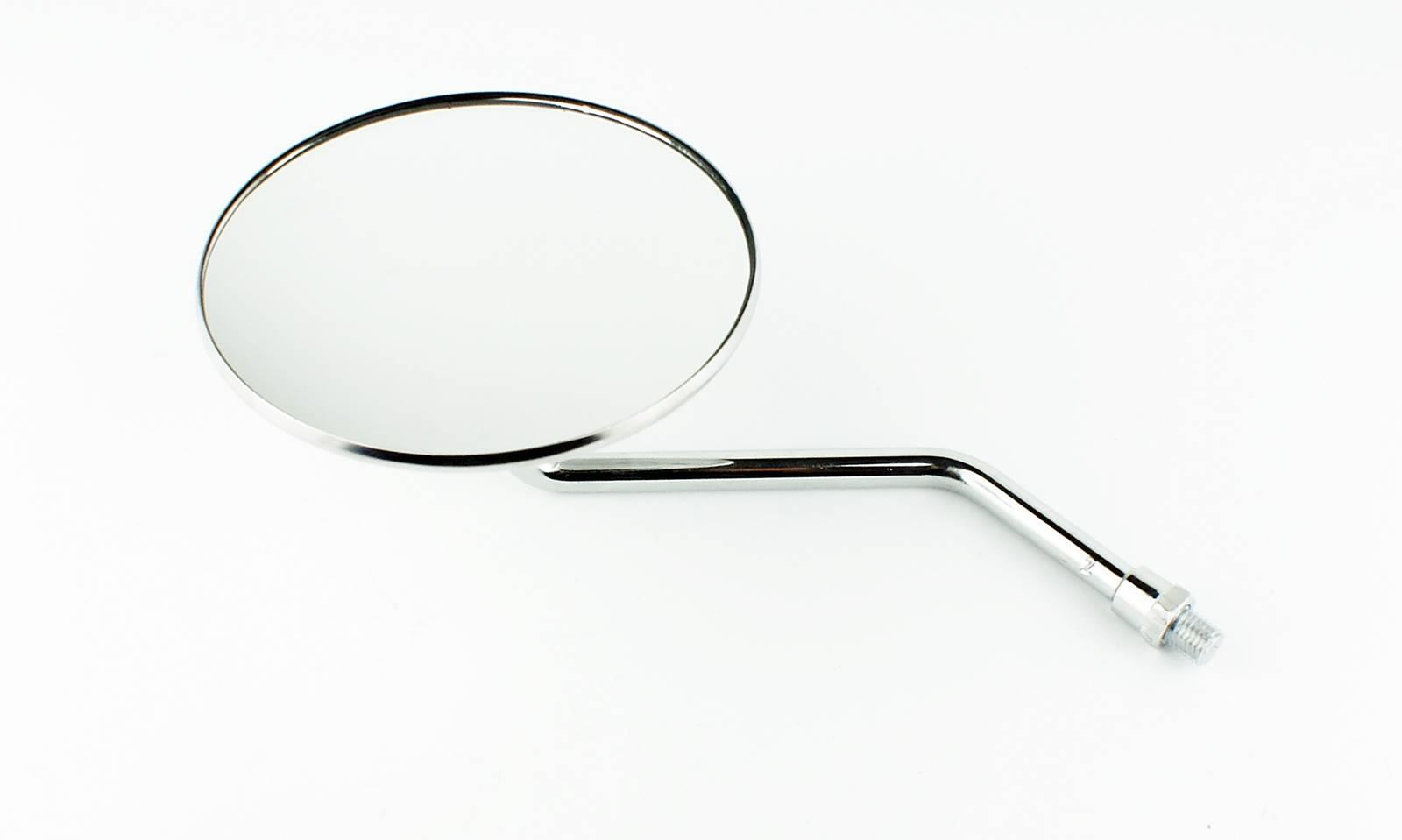 Lusterka Gwint M8 Prawy Metal-Chrom Okragłe MotoGeneric