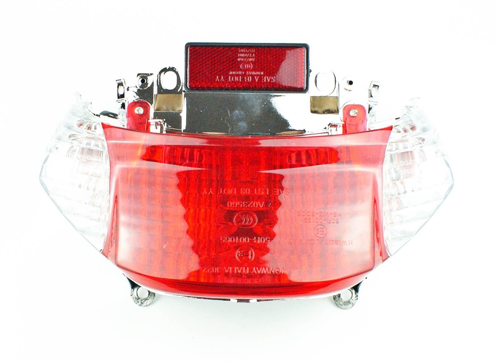 Lampa Tył Kompletna Wilga Vapor Białe Kierunkow MotoGeneric