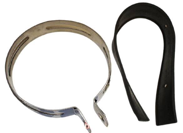 Opaska Obejma Metalowa Tłumika Duża Guma Śr MotoGeneric