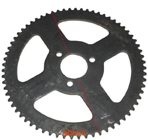 Zębatka Tył Pocket Bike-68z 25h MotoGeneric