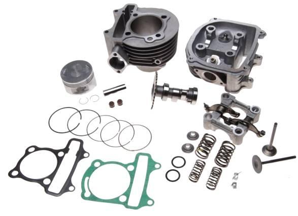 Cylinder głowica 150 cc 4t 57,40 mm | AY35229