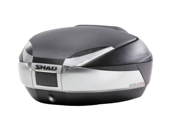 Kufer shad sh48 titanium nakładka oparcie