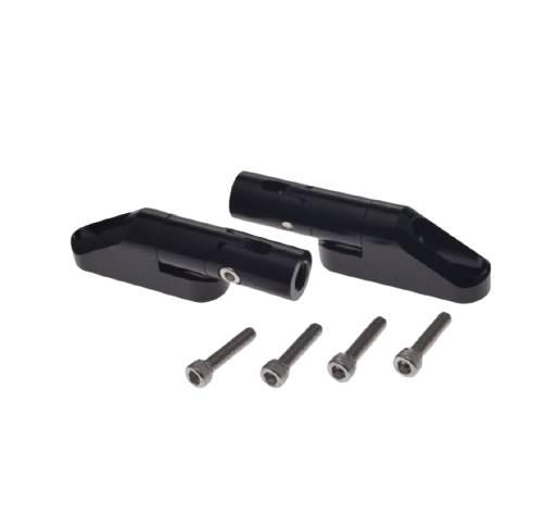 Adapter lusterka czarny l r | LM9031