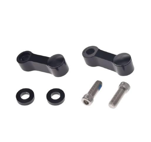 Adapter lusterka czarny l r | LM9033