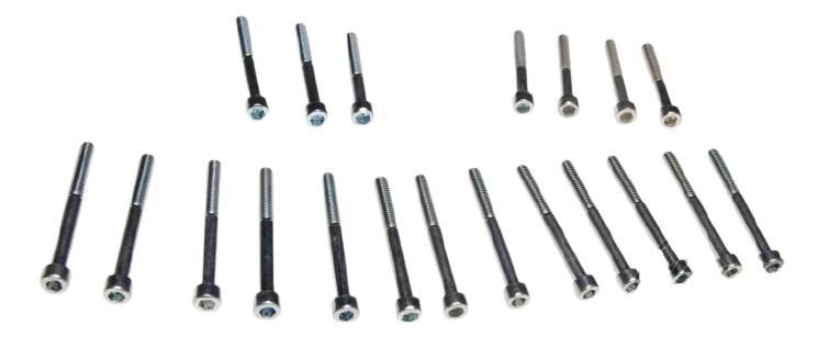 Śruba silnika mz150 kpl | MZ1067