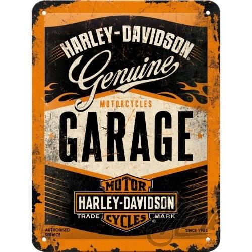 Tablica plakat 15x20 harley-davidson garage 26178