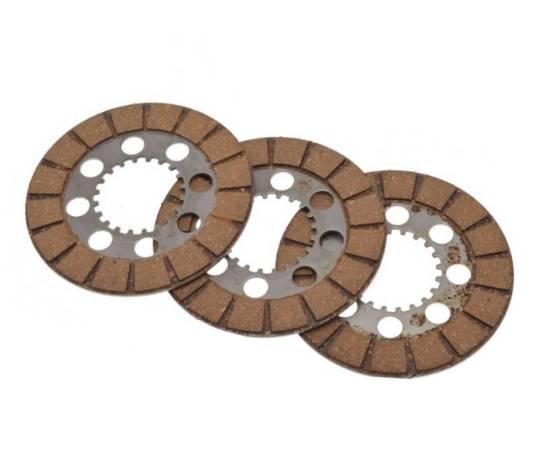 TARCZA SPRZĘGŁA WSK125 IMPORT 3 SZTUKI KPL