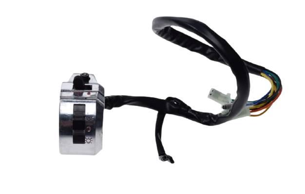 Przełącznik zespolony prawy czoper chrom