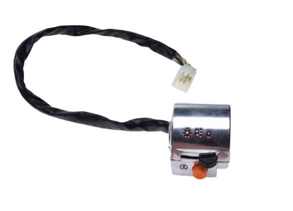 Przełącznik zespolony prawy czoper chrom