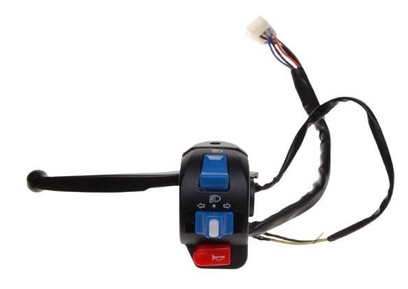 Przełącznik zespolony lewy 1 kostka męskie piny 8