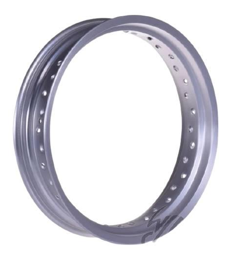 Obręcz koła 17x3,50 36 szprych aluminium srebna